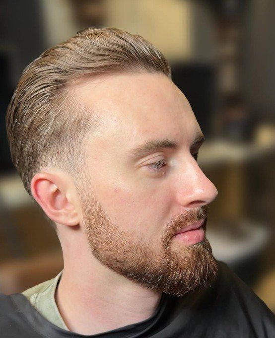 Haircut With Beard Trimming